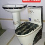 Executive Black Marble Designer Water Closet - Model BT-CC25-2