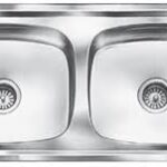 Dual Basin Double Bowl Kitchen Sink - Model KS-SS06