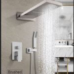 Concealed Brushed Shower Panel