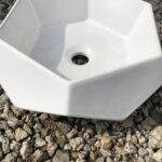 Diamond-Shaped Tabletop Wash Basin
