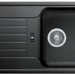 Black Single Bowl Single Tray Acrylic Sink - Model KS-AC09